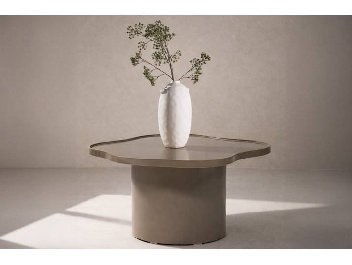 Couchtisch Caron - in Braun mit glänzender Oberfläche - Braun - Luxusbetten24