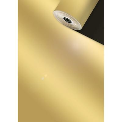 Geschenkpapier Uni Lux gold (Rolle, 50 cm)