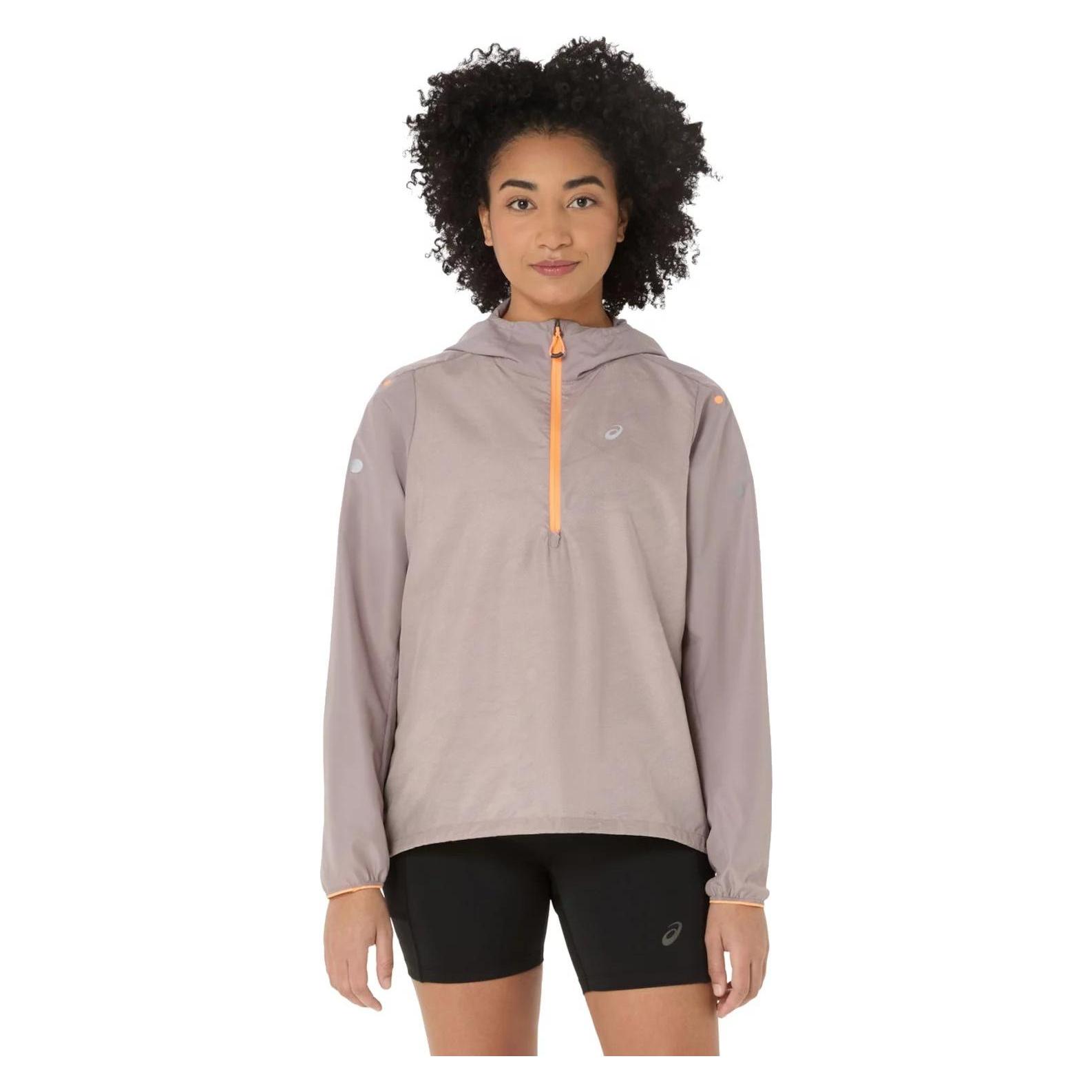 ASICS Fujitrail Packable Windbreaker Grau (L) (2012D313-020)