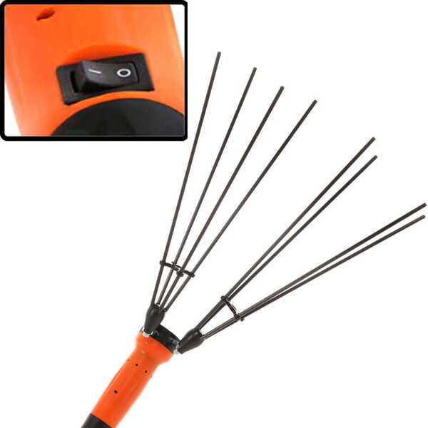 JOLLY ITALIA Jolly V12 BASE - Peigne vibreur à batterie - Perche télescopique 170-310cm