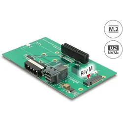 DELOCK U.2 SFF-8643 Adapter zu PCIe x4 oder M.2 Key M Slot