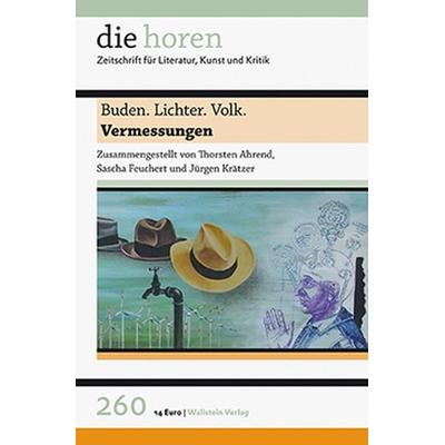 Buden. Lichter. Volk, Taschenbuch von , Wallstein Verlag, 978-3-8353-1686-7