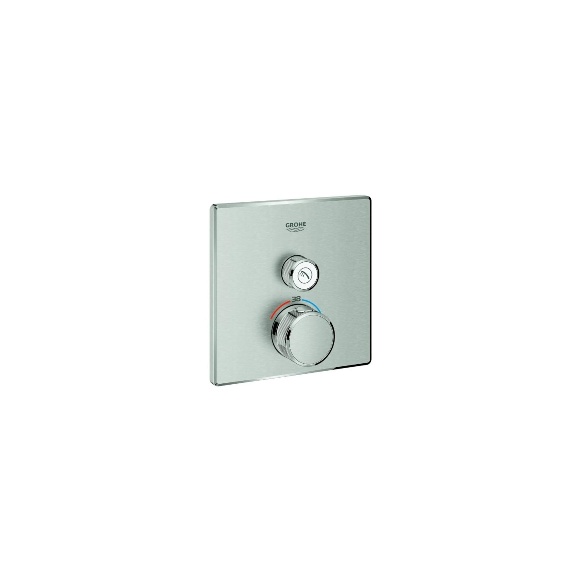 Grohe Fertigset Grohtherm Smartcontrol superst., eck, UP-THM, 1 Absperrventil (29123DC0)
