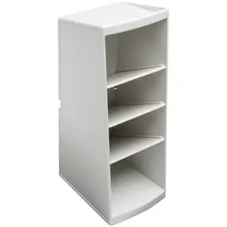 EXACOMPTA 4x Multitower »AutentiK« weiß, 8.3x23x11 cm