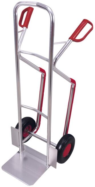 VARIOfit Diable en aluminium anti-crevaison avec patins d’escalier Pelle 320 × 250 mm (ap-710.214)