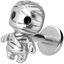 Titan Labret mit Innengewinde MUMIE