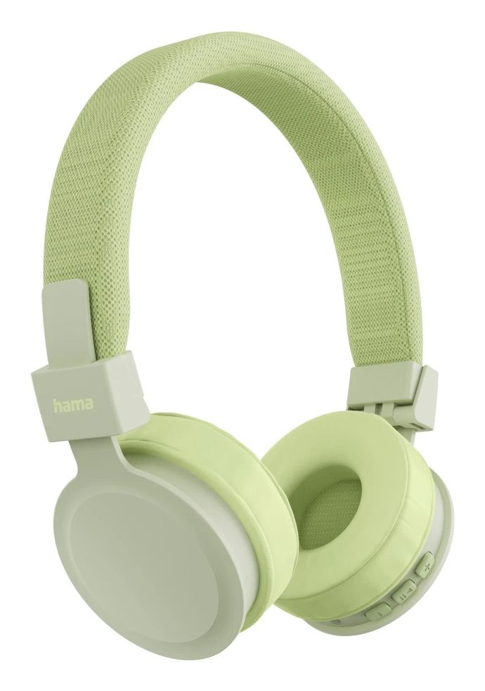 Hama Ohraufliegender Bluetooth Kopfhörer kabellos 15 h Laufzeit USB Typ-C 221769 Freedom Lit III (Grün) 00221769