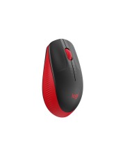 Logitech M190 Full-size wireless mouse RED EMEA Maus Rot (910-005908)