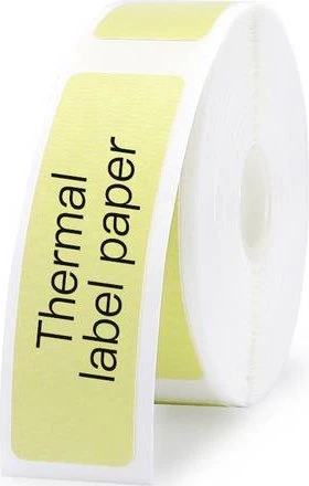 Niimbot Etiketten RP 12x40mm 160 Stück leuchtend gelb für D11 und D110, 160 Stk