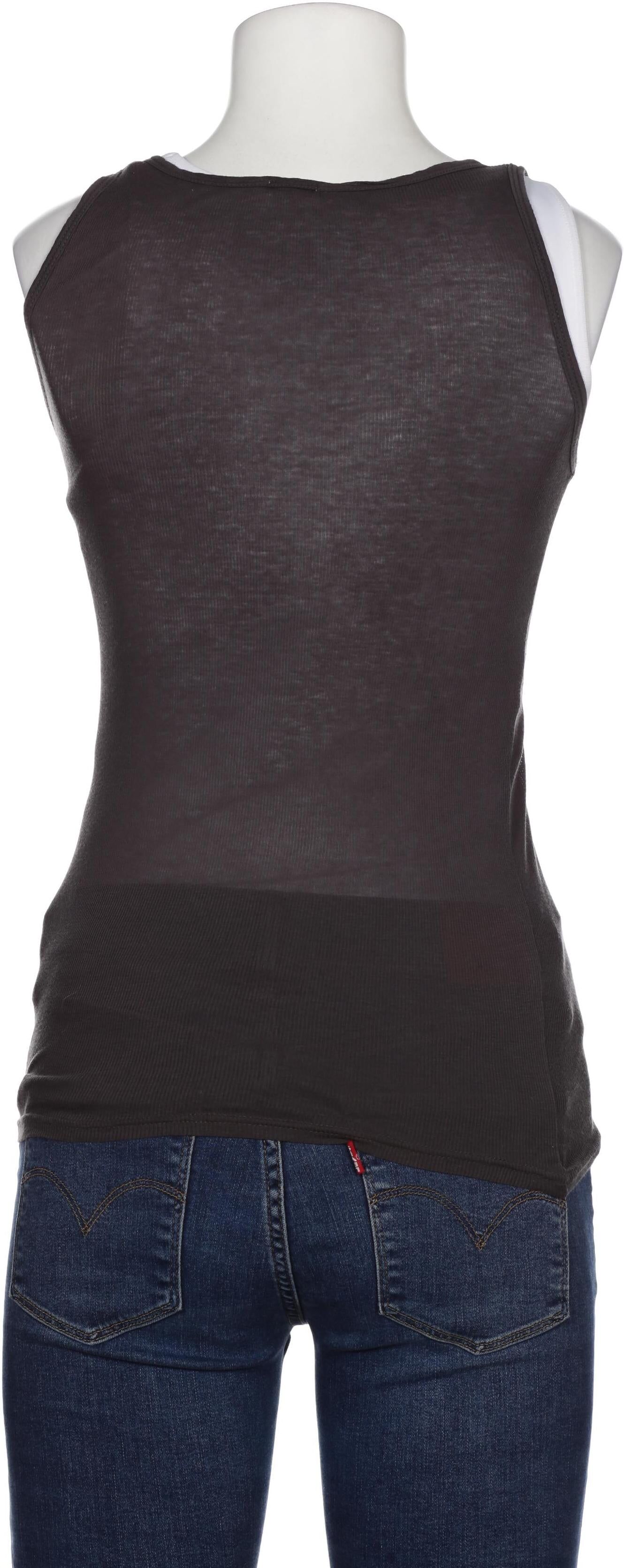 American Apparel Damen Top, Grau, Gr. Xxs, kein / Etikett - Second Hand