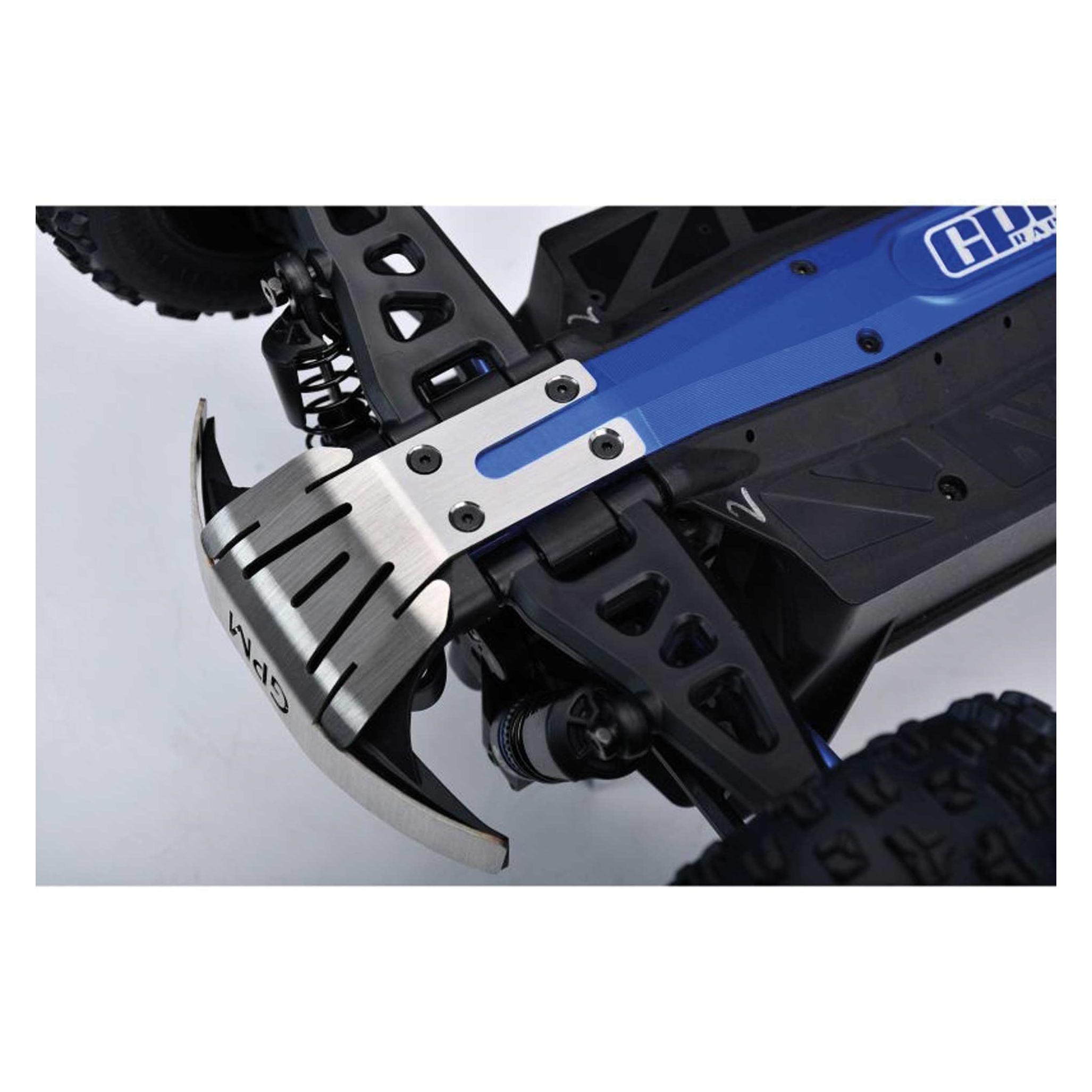 GPM Edelstahl Skid/Bumper vorn 1mm ARRMA 1/16 Mini Kraton 3S (GPMMAKM330FOC)