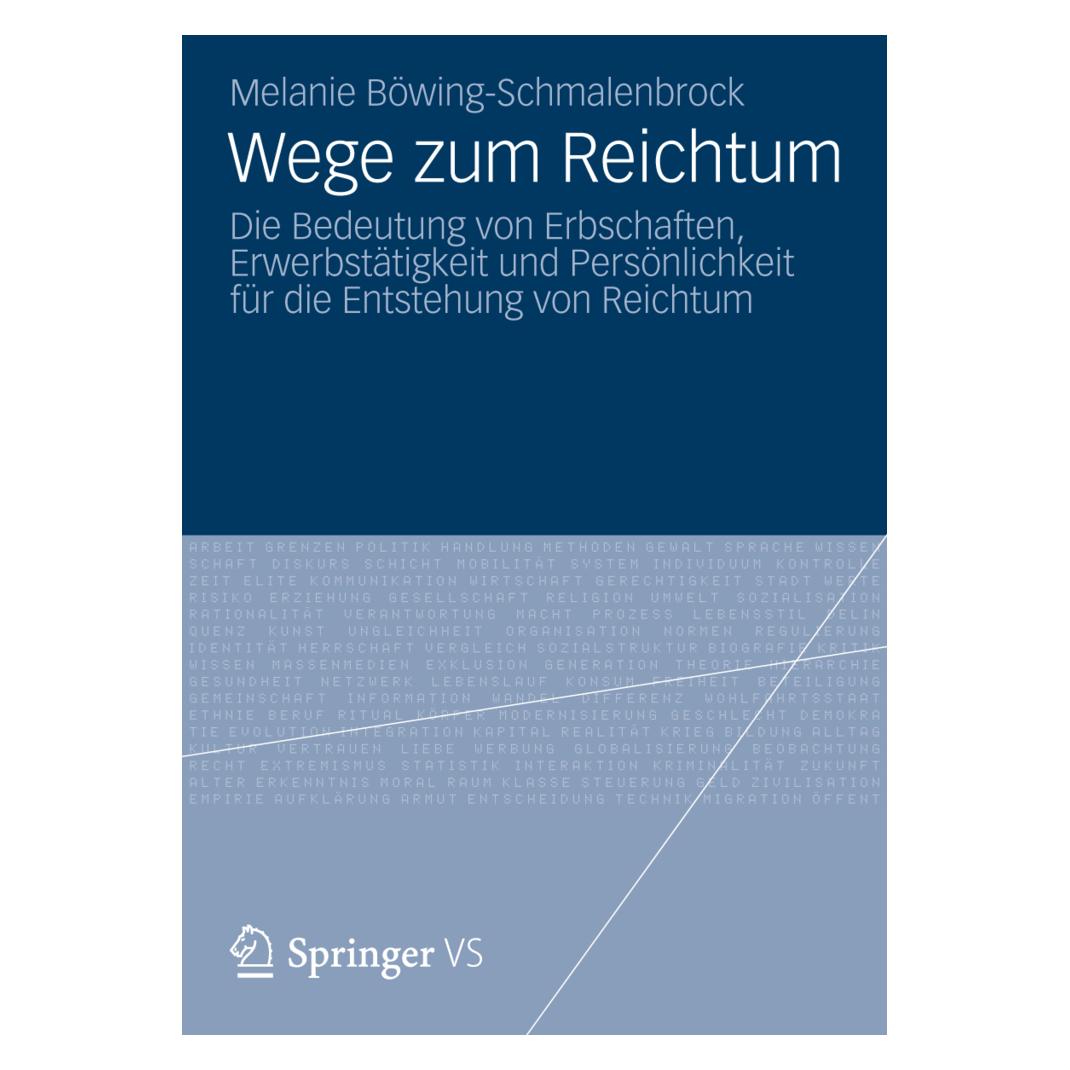VS Wege zum Reichtum (Deutsch, Softcover, Melanie Böwing-Schmalenbrock) (55487072)