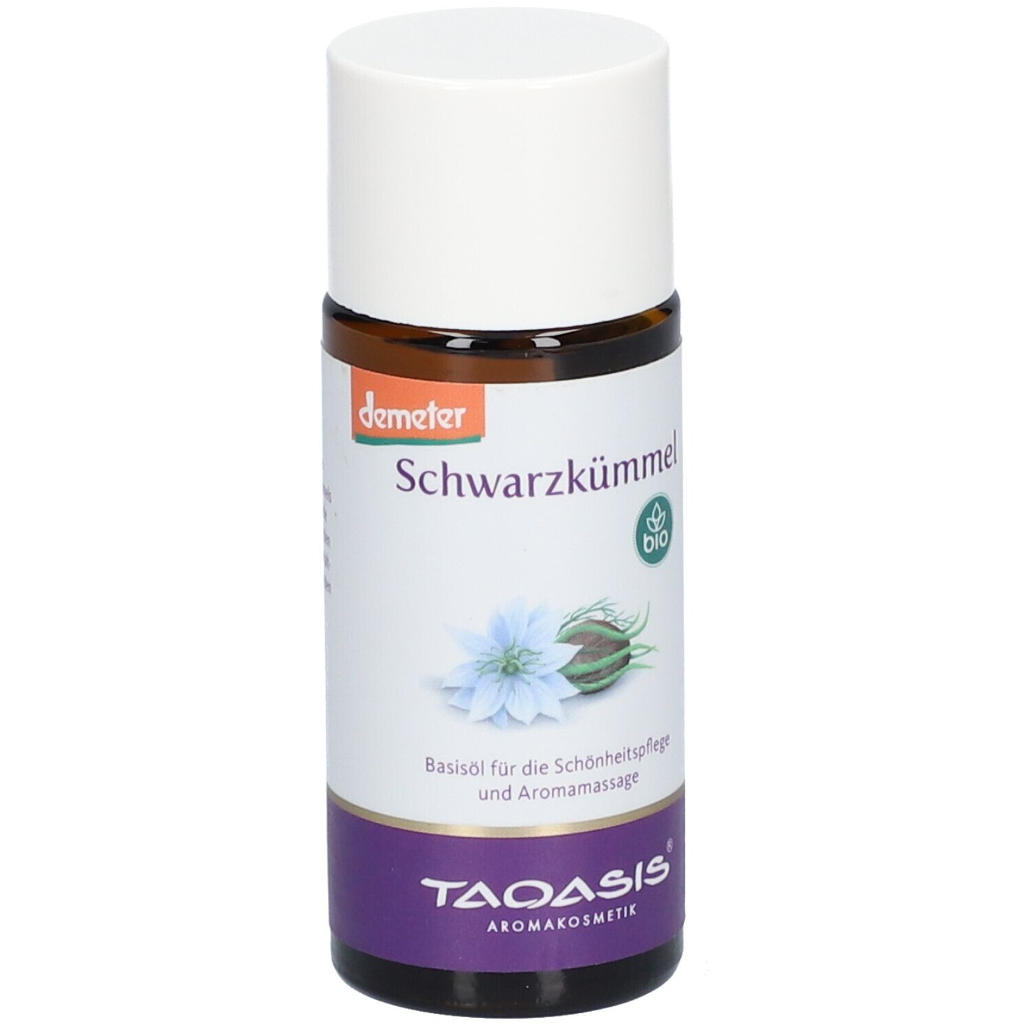 Schwarzkümmel Basisöl demeter Taoasis 50 ml Öl
