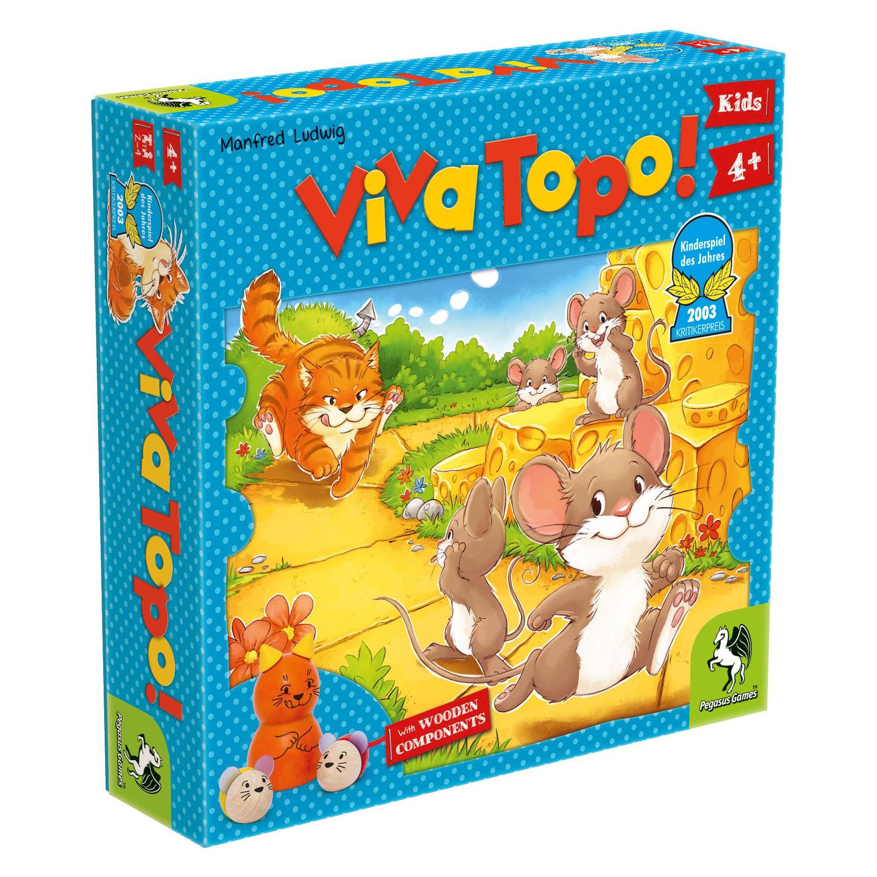 Pegasus 66003E - Viva Topo English Edition GB (Englisch, 2 - 4 Spieler) (66003E)
