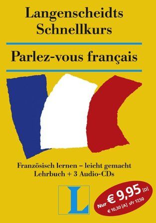 Langenscheidts Schnellkurs, Parlez-vous francais, 3 Audio-CDs u. Lehrbuch - Preis vom 10.10.2026 11:48:34 h