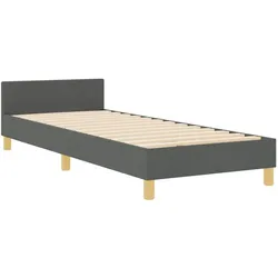vidaXL, Bett, Caveno (Linien-Design) (90 x 200 cm)
