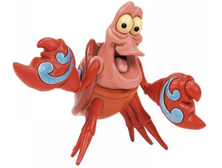 Disney Kleine Zeemermin Sebastian Mini Figurine Disney Traditions