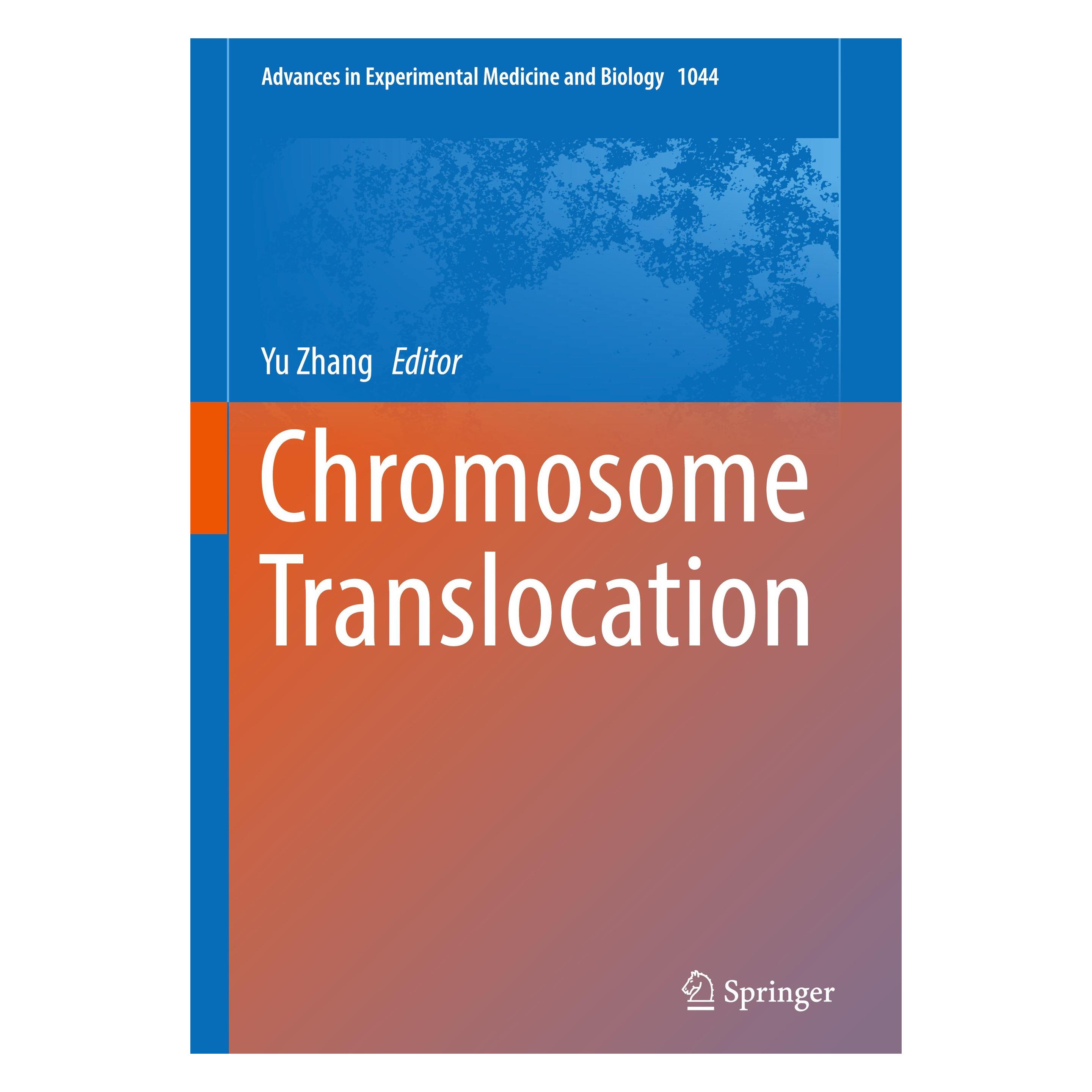 Springer Chromosome Translocation (Englisch, Hardcover, Yu Zhang) (9789811305924)