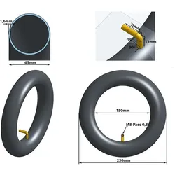 Kamera 10x2,5 VC 90x90° [Ewheel]