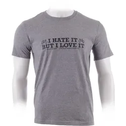 MALDITA BUENA SUERTE T-Shirt Love & Hate | grau melange XL