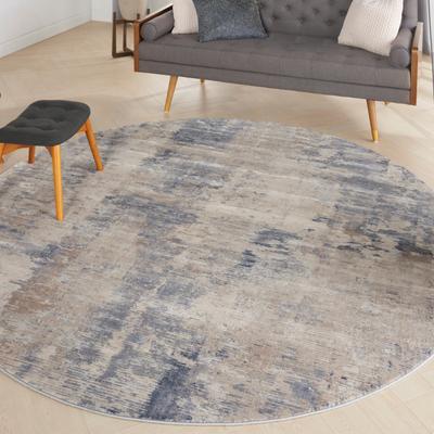Nourison Rustic Textures Modern Transitional Abstract Area Rug