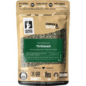 Bremer-Gewürzhandel Thymian aus Thüringen, getrocknet & geschnitten, wiederverschließbarer Beutel, 50 g