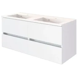 Held-Möbel Waschtisch Baabe Dekor Weiß 120 cm