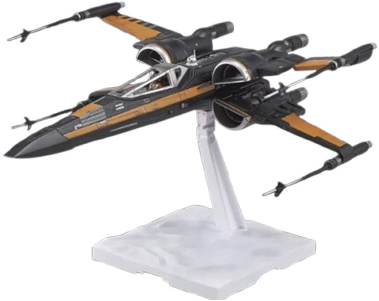 Maquette Star Wars Bandai Le chasseur X-Wing de Poe Echelle 1:72 Level 2 - Revell