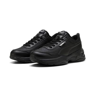 Sneaker PUMA "CILIA MODE", Damen, Gr. 37, schwarz (puma schwarz, puma silber), Synthetik, Schuhe Sneaker, für Alltag, mit SOFTFOAM+ Einlegesohle