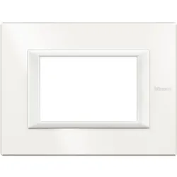 Legrand HA4803HD Abdeckrahmen AXOLUTE: 3 Module, Farbe: White Aluminium