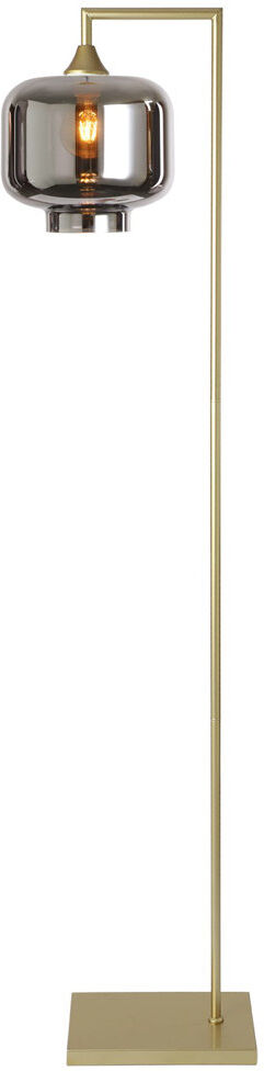 17 Stories Aethan 155cm Task Floor Lamp Silver/Gold 155cm H X 15cm W X 35cm D