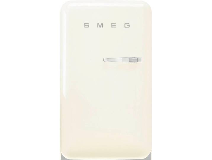 Smeg Kühlschrank, Creme, Metall, D, 54.5x97x70.1 cm, Abtauautomatik, LED-Innenbeleuchtung, Null-Grad-Zone, höhenverstellbare Füsse, Küchen, Küchenelektrogeräte, Kühl- & Gefrierschränke, Kühlschränke