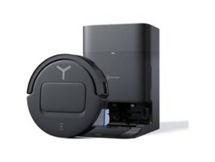 ECOVACS T80 OMNI - Robot Aspirateur Laveur - 18 000 Pa - Nettoyage Automatique instantané OZMO Roller - ZeroTangle 3.0
