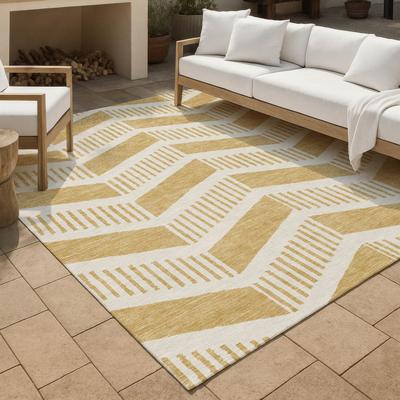 Addison Rugs Machine Washable Indoor/ Outdoor Modern Corinna Chantille Rug