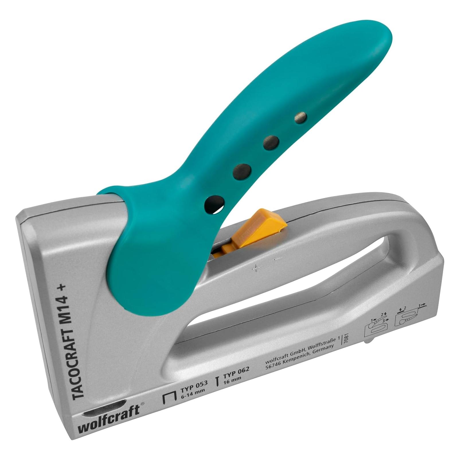 wolfcraft 1 tacocraft M14+ - Handtacker Metallgeh. (7081000)