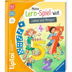 tiptoi Spielbuch 49275, Zahlen und Mengen, 4-6 Jahre, interaktives Lernen