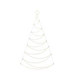Konstsmide 3924-890 Künstlicher Weihnachtsbaum mit Beleuchtung Weihnachtsbaum Bernstein LED Silber EEK: E (A - G) 180 cm