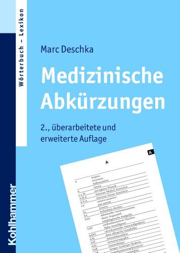 Marc Deschka - Medizinische Abkürzungen - Preis vom 17.10.2026 19:25:27 h