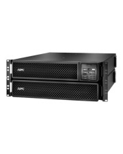 APC Smart-UPS SRT 3000VA RM USV in Rack montierbar/extern Wechselstrom 220/230/240 V 2700 Watt 3000 VA Bleisäure RS-232 USB Ausgangsanschlüsse: 10 2U Schwarz mit UPS Network Management Card AP9631 für P/N: AR4018SPX432 AR4024SP AR4024SPX429 AR4024SPX431 A (SRT3000RMXLI-NC)