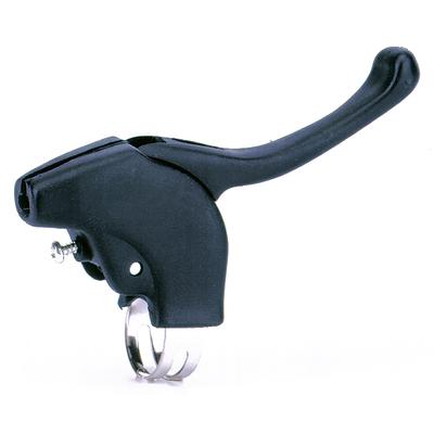 Bremsgriff PROPHETE "Kinder- und Jugend Catilever Bremshebel", schwarz, BremsgriffeB:7,5cm H:3cm L:19cm, Kunststoff, auf Handgröße einstellbar, B:7,5cm H:3cm L:19cm