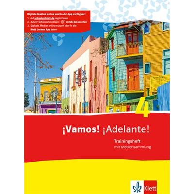 ¡Vamos! ¡Adelante! 4. Trainingsheft mit Mediensammlung 4. Lernjahr, Set von , Klett Schulbuchverlag, 978-3-12-536058-7