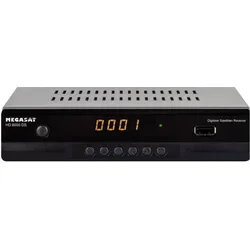 Megasat HD 6000 DS (DVB-S2), TV Receiver, Schwarz