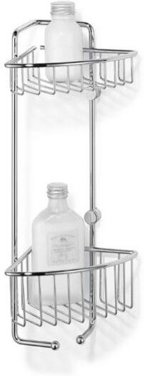Giese GmbH Giese Big-Set Duschkorb 3002202 werkzeuglos abnehmbar, 2 Haken, 2 Körbe