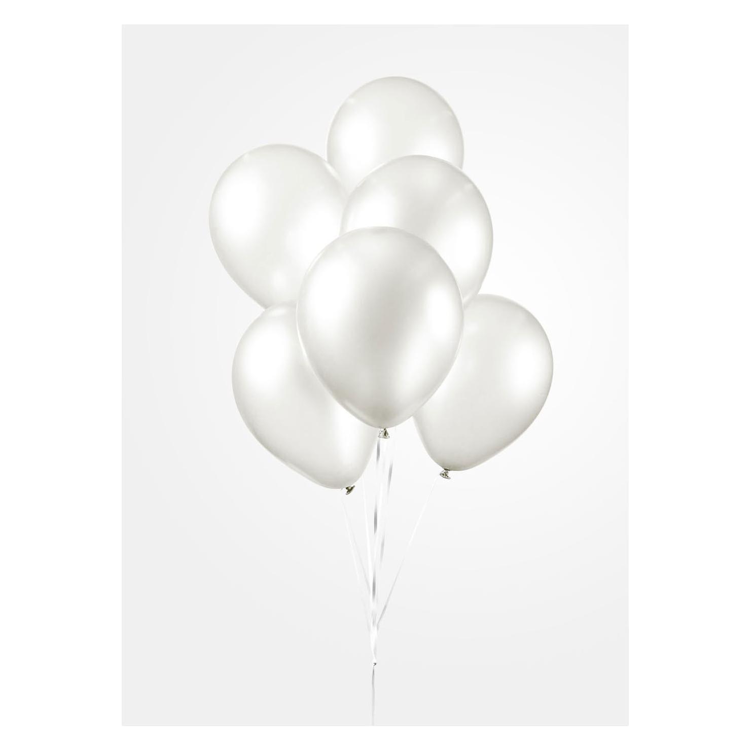 Globos Europe Luftballons Perlweiss 30cm, 10Stk. (10x) (38860518)