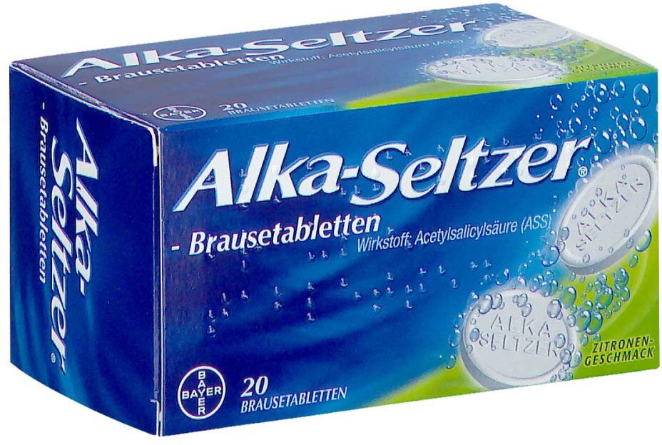 Alka-Seltzer Alka Seltzer Brausetabletten mit Zitronengeschmack 20stk