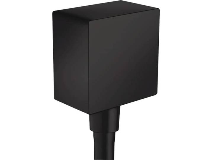hansgrohe FixFit Coude de raccordement Square\, noir mat\, 26455670