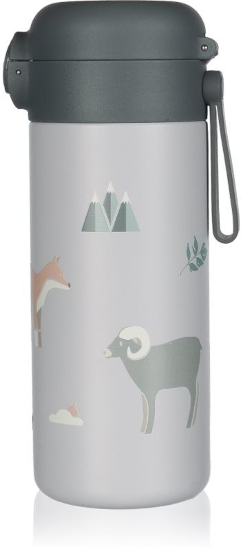 Zopa Thermo Bottle with Silicone Holder and Drinking Spout thermos with straw 1 pc