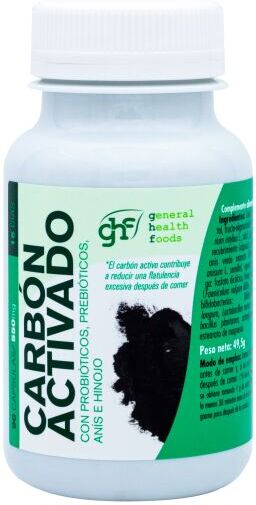 GHF Probiotic Charcoal 550 mg 90 Capsules 70 gr