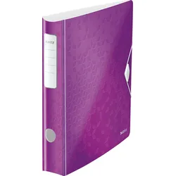 LEITZ 11070062 - Qualitäts-Ordner 180°, Active WOW, 60 mm, lila