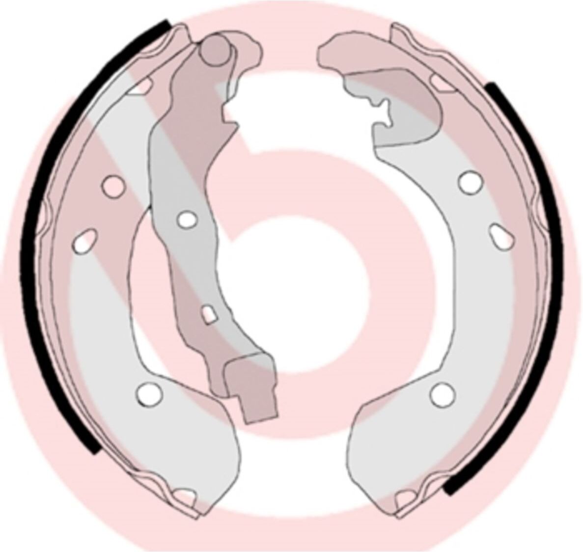 Bremsbackensatz BREMBO S 56 510